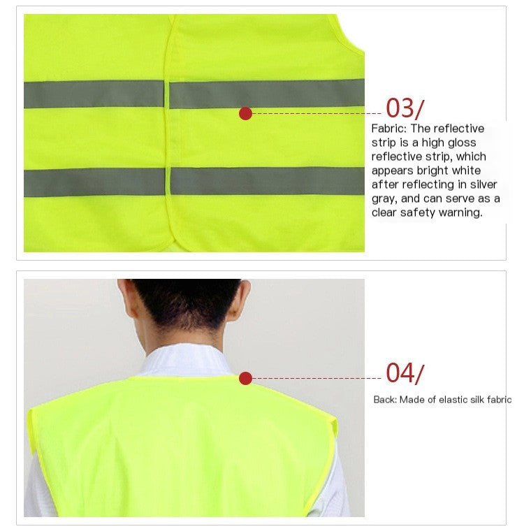 Chaleco Reflectante de Vehículos y Seguridad Vial
