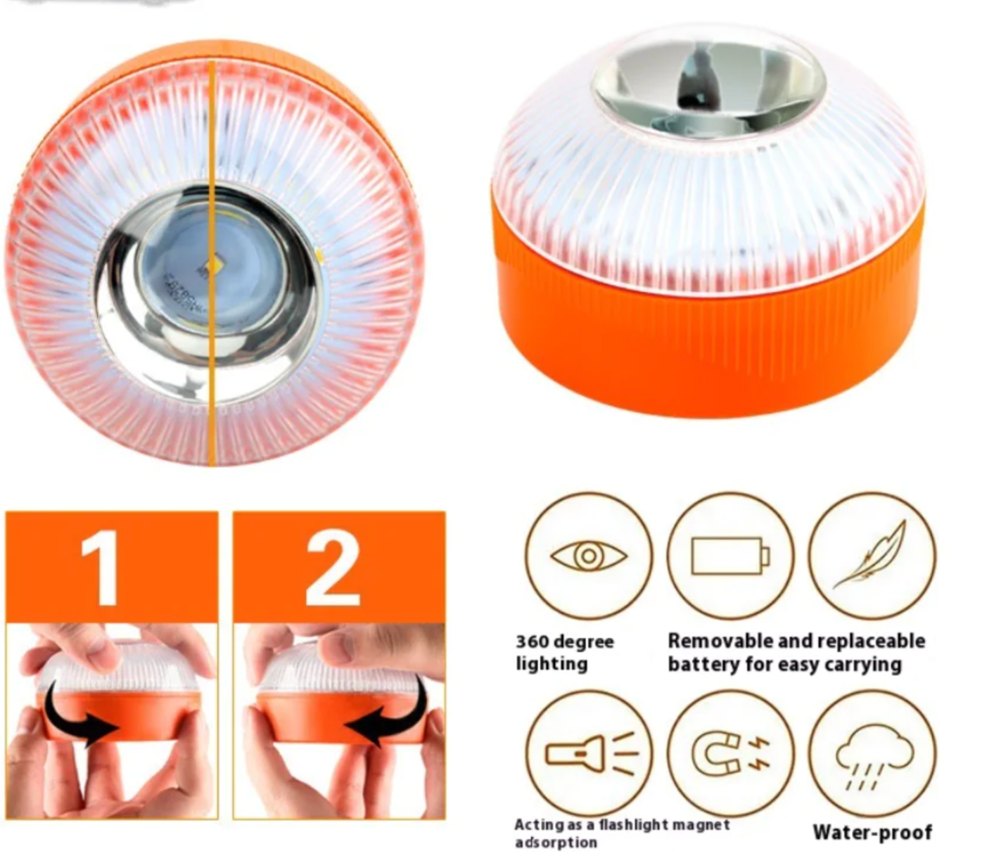 Baliza de Emergencia LED V16