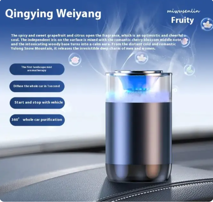 Difusor de Aroma para Coche Cloud View