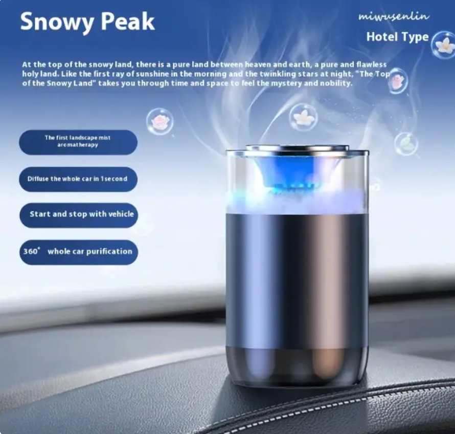 Difusor de Aroma para Coche Cloud View