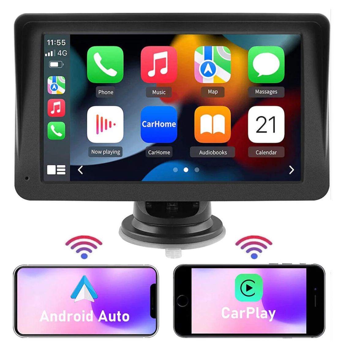 CarPlay/Android Auto Portátil