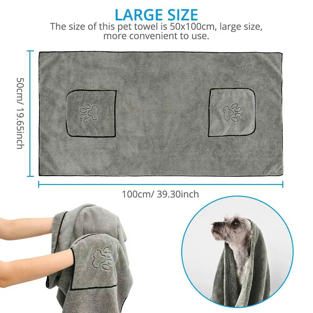 Toalla Bata de Viaje para Perros
