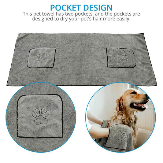 Toalla Bata de Viaje para Perros